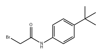 Acetamide, 2-bromo-N-[4-(1,1-dimethylethyl)phenyl]- Structure