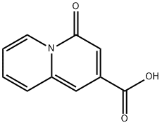 4H-Quinolizine-2-carboxylic acid, 4-oxo- Struktur