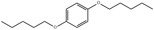 Benzene, 1,4-bis(pentyloxy)- Struktur