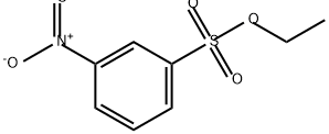 Benzenesulfonic acid, 3-nitro-, ethyl ester Struktur