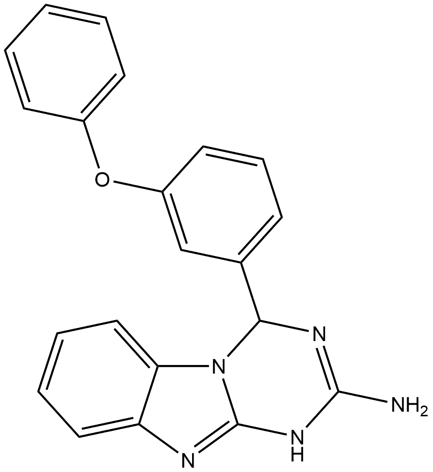 4-(3-phenoxyphenyl)-4,10-dihydro-[1,3,5]triazino[1,2-a]benzimidazol-2-amine|