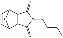 4,7-Epoxy-1H-isoindole-1,3(2H)-dione, 2-butyl-3a,4,7,7a-tetrahydro- 结构式