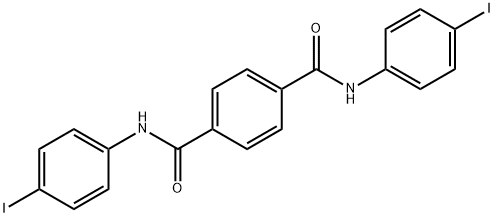 1-N,4-N-bis(4-iodophenyl)benzene-1,4-dicarboxamide,326899-20-1,结构式
