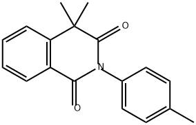 327091-15-6 4,4-dimethyl-2-(4-methylphenyl)-1,2,3,4-tetrahydro
isoquinoline-1,3-dione