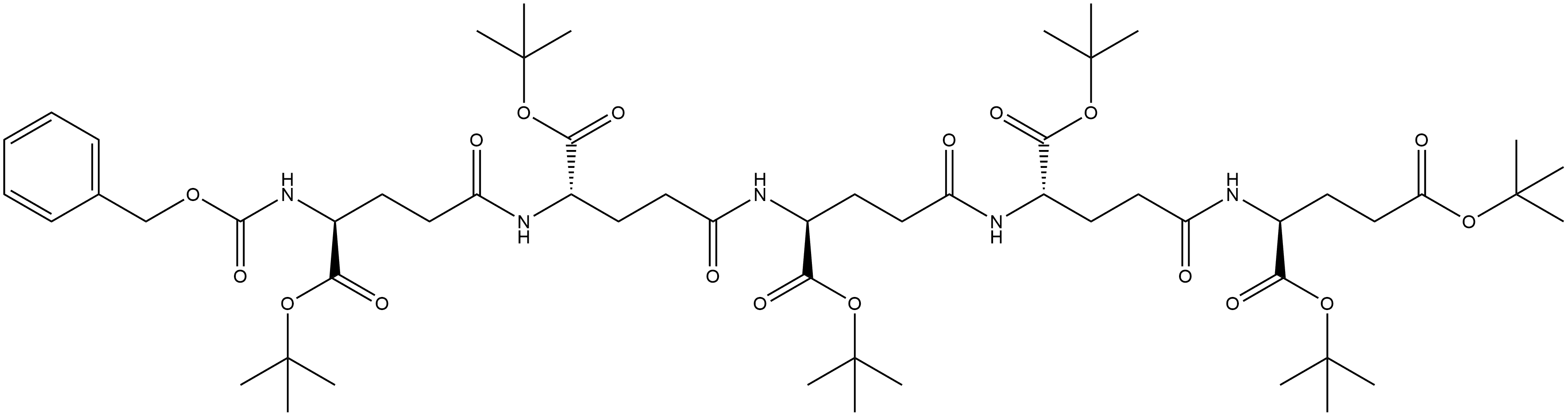 Z-谷氨酸5-OTBU6,32719-58-7,结构式