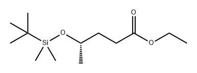 Pentanoic acid, 4-[[(1,1-dimethylethyl)dimethylsilyl]oxy]-, ethyl ester, (4S)-