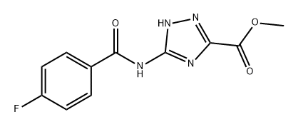 328108-09-4 5-(4-氟苯甲酰胺)-4H-1,2,4-三唑-3-羧酸甲酯