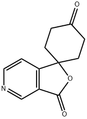 Spiro[cyclohexane-1,1'(3'H)-furo[3,4-c]pyridine]-3',4-dione 结构式