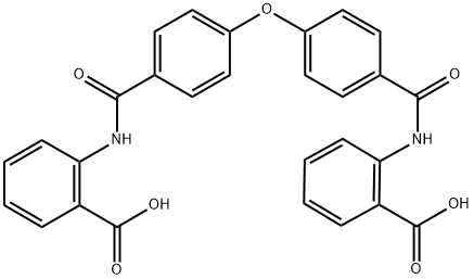 2,2'-((4,4'-oxybis(benzoyl))bis(azanediyl))dibenzoic acid Structure