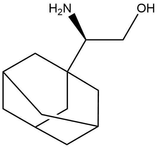 (R)-2-(金刚烷-1-基)-2-氨基乙烷-1-醇, 328969-78-4, 结构式