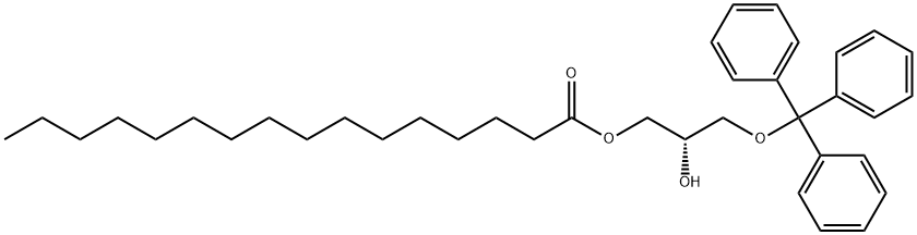 Hexadecanoic acid, (2S)-2-hydroxy-3-(triphenylmethoxy)propyl ester