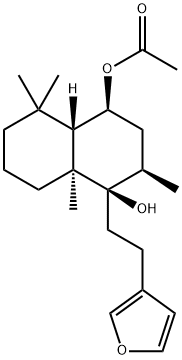 ビテトリホリンB 化学構造式