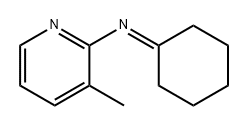 2-Pyridinamine, N-cyclohexylidene-3-methyl-