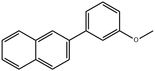 2-(3-Methoxyphenyl)naphthalene Structure