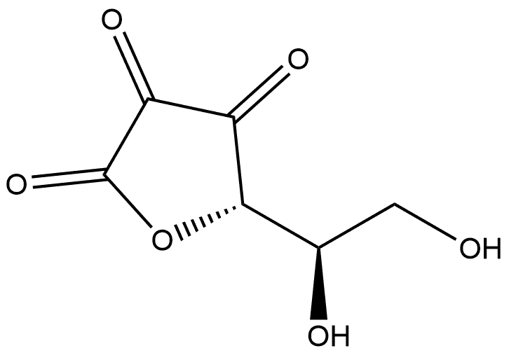 DEHYDROASCORBIC ACID 化学構造式