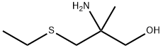 2-氨基-3-(乙基硫代)-2-甲基丙醇, 331826-43-8, 结构式