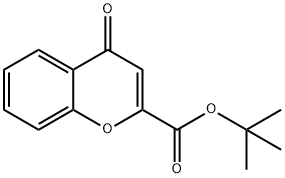 tert-Butyl 4-oxo-4H-chromene-2-carboxylate 结构式