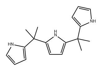 1H-Pyrrole, 2,5-bis[1-methyl-1-(1H-pyrrol-2-yl)ethyl]-,332096-95-4,结构式