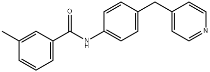 3-Methyl-N-(4-(pyridin-4-ylmethyl)phenyl)benzamide Structure