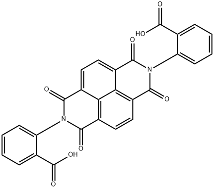 2-(7-(2-carboxyphenyl)-1,3,6,8-tetraoxo-3,6,7,8-tetrahydrobenzo[lmn][3,8]phenanthrolin-2(1H)-yl)benzoic acid,332403-17-5,结构式