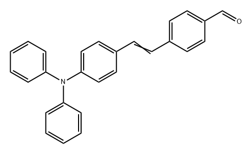 Benzaldehyde, 4-[2-[4-(diphenylamino)phenyl]ethenyl]- Structure