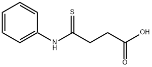 Butanoic acid, 4-(phenylamino)-4-thioxo-