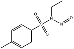 Benzenesulfonamide, N-ethyl-4-methyl-N-nitroso- Structure