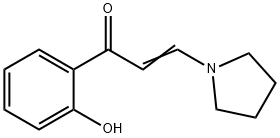 2-Propen-1-one, 1-(2-hydroxyphenyl)-3-(1-pyrrolidinyl)-