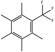 Benzene, 1,2,3,4,5-pentamethyl-6-(trifluoromethyl)- 化学構造式
