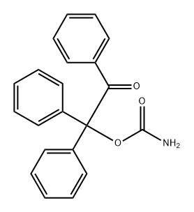 Ethanone, 2-[(aminocarbonyl)oxy]-1,2,2-triphenyl-