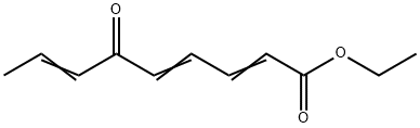 2,4,7-Nonatrienoic acid, 6-oxo-, ethyl ester Structure