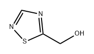 1,2,4-Thiadiazole-5-methanol 化学構造式