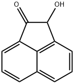 1(2H)-Acenaphthylenone, 2-hydroxy- Struktur
