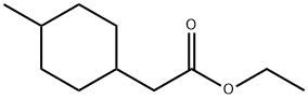 Cyclohexaneacetic acid, 4-methyl-, ethyl ester Structure