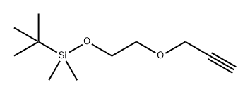 Silane, (1,1-dimethylethyl)dimethyl[2-(2-propyn-1-yloxy)ethoxy]-|叔丁基二甲基(2-(丙-2-炔-1-基氧基)乙氧基)硅烷