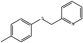 Pyridine, 2-[[(4-methylphenyl)thio]methyl]-