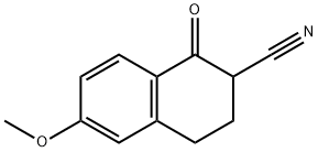 2-Naphthalenecarbonitrile, 1,2,3,4-tetrahydro-6-methoxy-1-oxo-