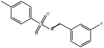 Benzenesulfonamide, N-[(3-fluorophenyl)methylene]-4-methyl-,341023-47-0,结构式