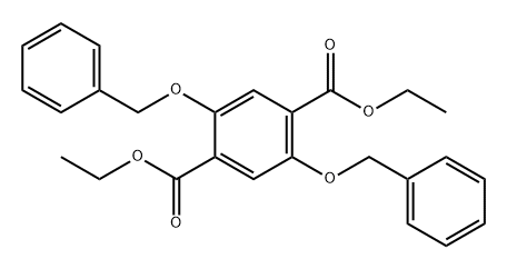 1,4-Benzenedicarboxylic acid, 2,5-bis(phenylmethoxy)-, 1,4-diethyl ester,341542-79-8,结构式