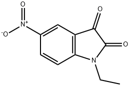 1-Ethyl-5-nitroindoline-2,3-dione Structure