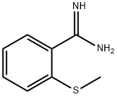 Benzenecarboximidamide, 2-(methylthio)- Structure