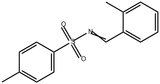 Benzenesulfonamide, 4-methyl-N-[(2-methylphenyl)methylene]-,343598-64-1,结构式