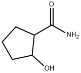 Cyclopentanecarboxamide, 2-hydroxy- 化学構造式