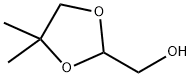 1,3-Dioxolane-2-methanol, 4,4-dimethyl- 化学構造式