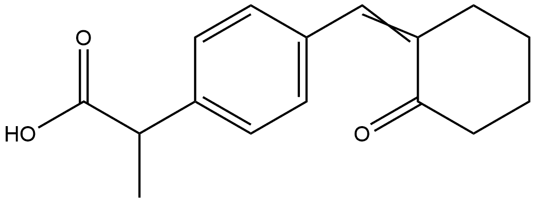 Pelubiprofen Impurity Struktur