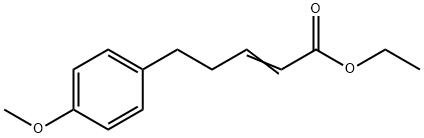 2-Pentenoic acid, 5-(4-methoxyphenyl)-, ethyl ester