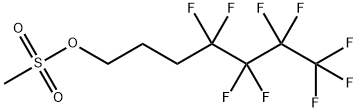 1-Heptanol, 4,4,5,5,6,6,7,7,7-nonafluoro-, 1-methanesulfonate