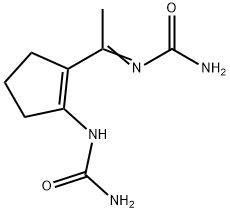 Urea, N-[1-[2-[(aminocarbonyl)amino]-1-cyclopenten-1-yl]ethylidene]-