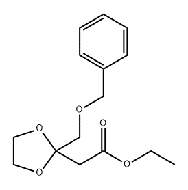 345221-50-3 1,3-Dioxolane-2-acetic acid, 2-[(phenylmethoxy)methyl]-, ethyl ester