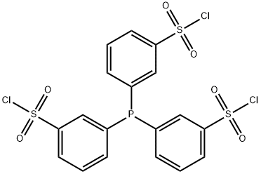 Benzenesulfonyl chloride, 3,3',3''-phosphinidynetris- (9CI)